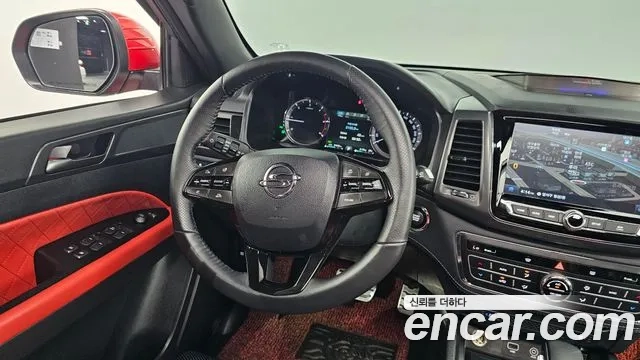 Ssangyong The New Rexton Sports Cannes 2021 Красный из Кореи, фото 4