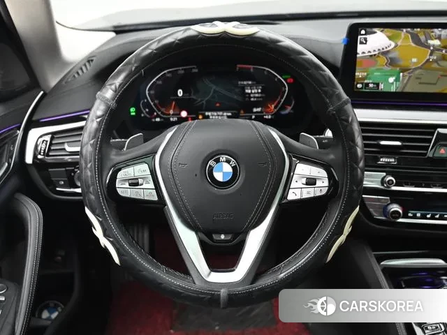 BMW 5 Series (G30) 2021 Черный из Кореи, фото 4