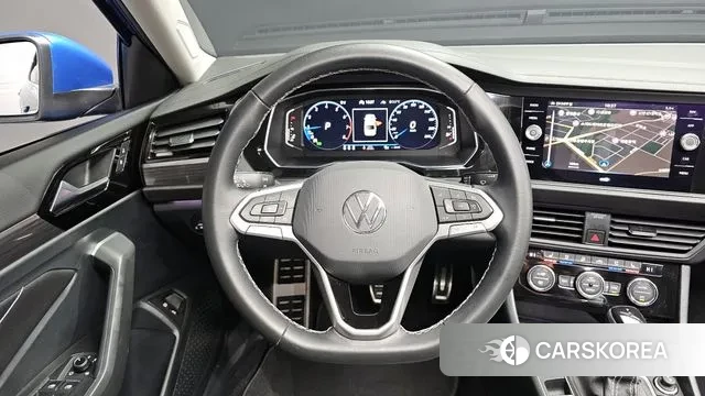 Volkswagen 7th Generation of Jetta 2023 Синий из Кореи, фото 4