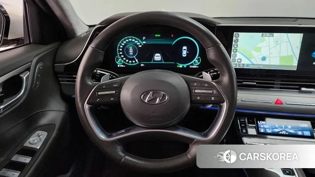 Hyundai The New Grandeur IG Hybrid 2020 Серебристо-серый из Кореи, фото 4