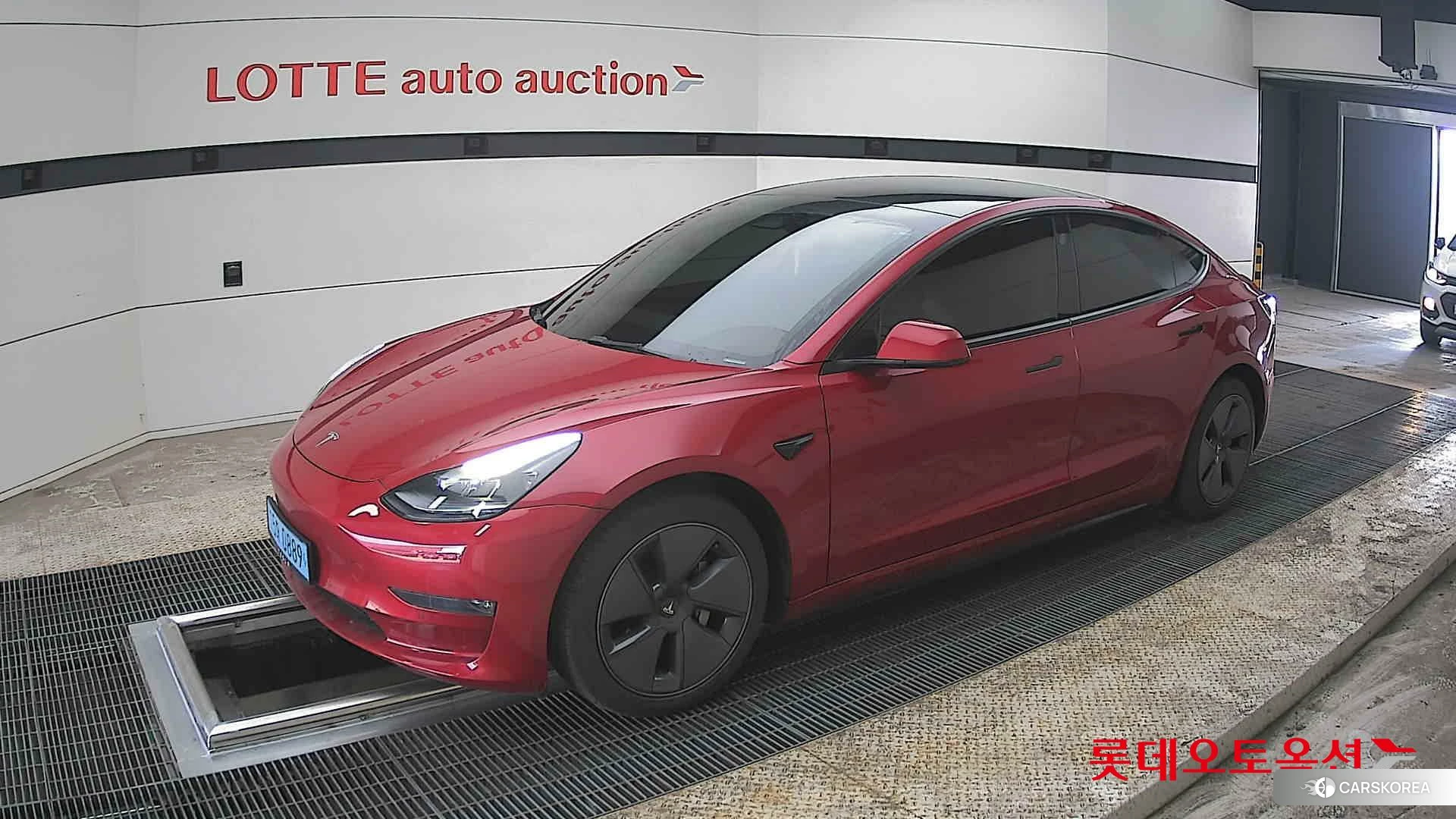 Tesla Model 3 Long Range 2022 Red Multi-coat из Кореи, фото 4