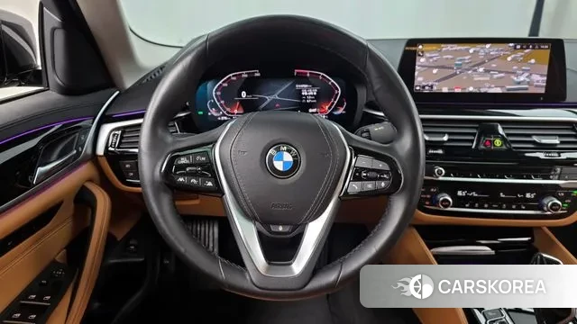 BMW 5 Series (G30) 2020 Черный из Кореи, фото 4