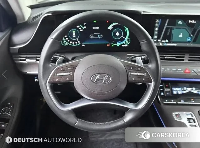 Hyundai The New Grandeur IG Hybrid 2020 Черный из Кореи, фото 4