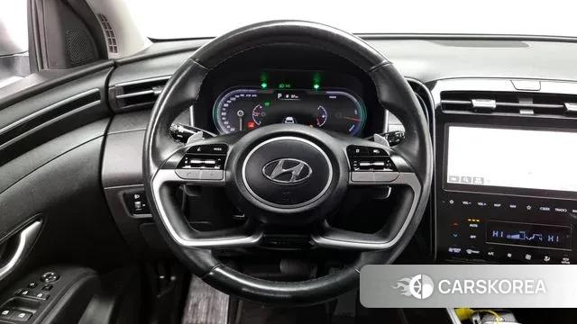 Hyundai Tucson Hybrid (NX4) 2021 Белый из Кореи, фото 4