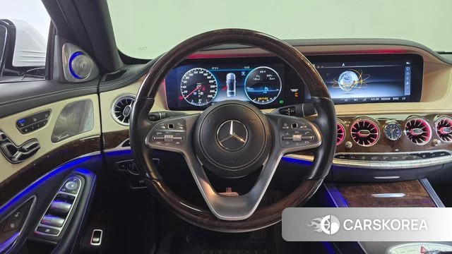 Mercedes-Benz S-Class W222 2018 Синий из Кореи, фото 4