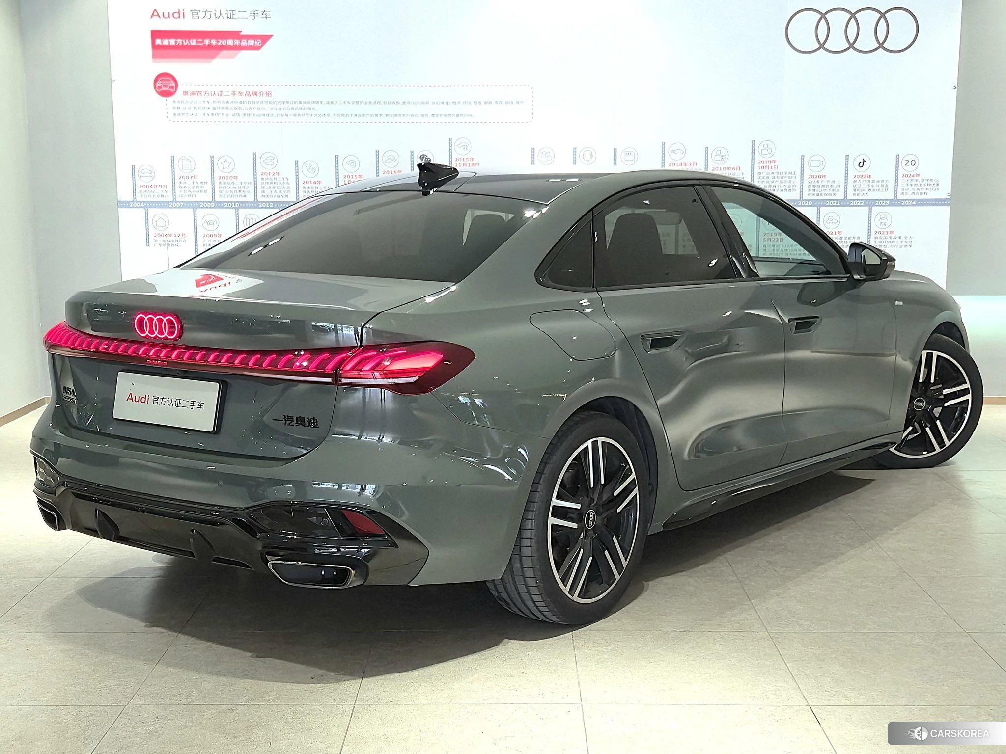 Audi A5L 2025 Зеленый из Китая, фото 4