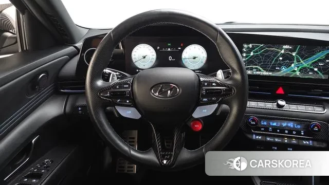 Hyundai Avante (CN7) 2022 Черный из Кореи, фото 4