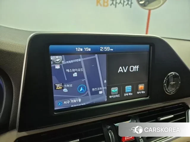 Hyundai Grandeur IG Hybrid 2018 Серый из Кореи, фото 4