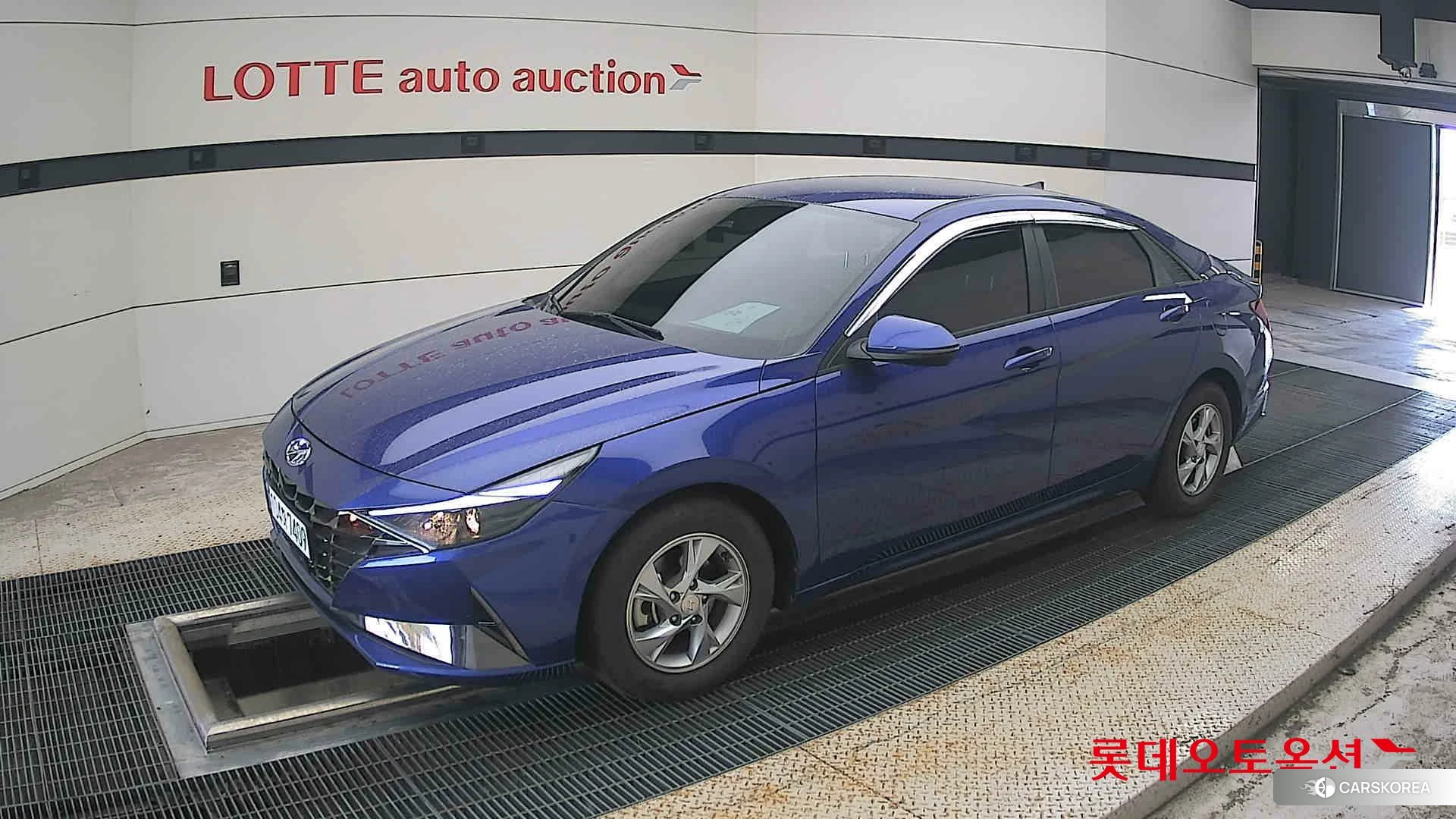 Hyundai Avante 2021 Intense Blue из Кореи, фото 4