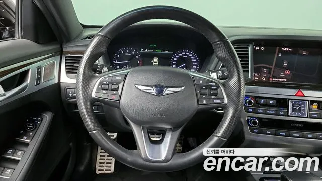 Genesis G80 2019 Черный из Кореи, фото 4