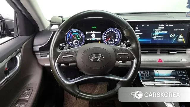 Hyundai The New Grandeur IG Hybrid 2021 Серый из Кореи, фото 4
