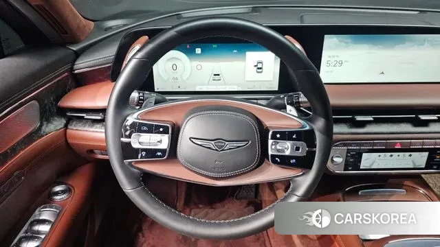 Genesis G90 (RS4) 2022 Синий из Кореи, фото 4