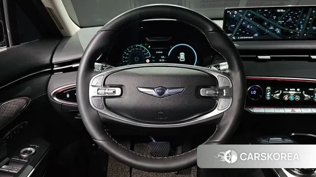 Genesis GV70 2022 Черный из Кореи, фото 4