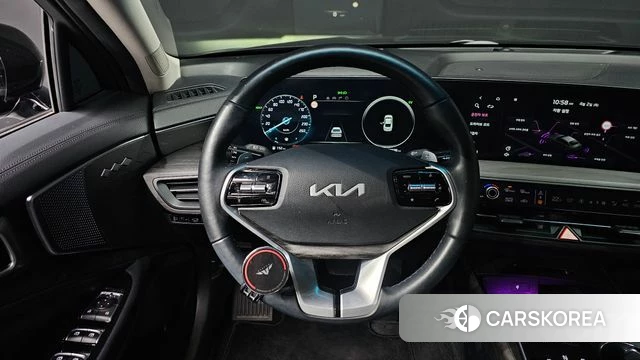 Kia K8 Hybrid 2022 Черный из Кореи, фото 4