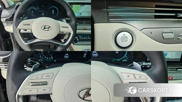 Hyundai The New Grandeur IG Hybrid 2022 Черный из Кореи, фото 4