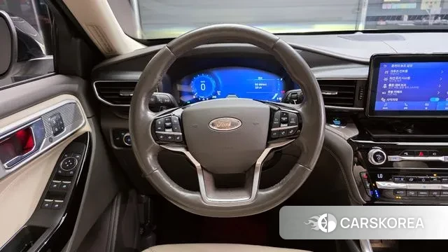 Ford Explorer 6th Generation 2021 Белый из Кореи, фото 4