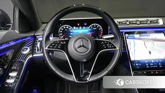 Mercedes-Benz S-Class W223 2023 Синий из Кореи, фото 4
