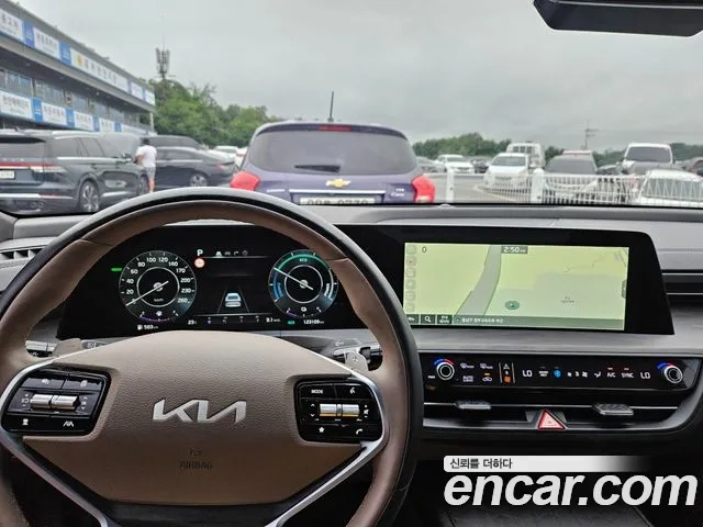 Kia K8 Hybrid 2021 Черный из Кореи, фото 4