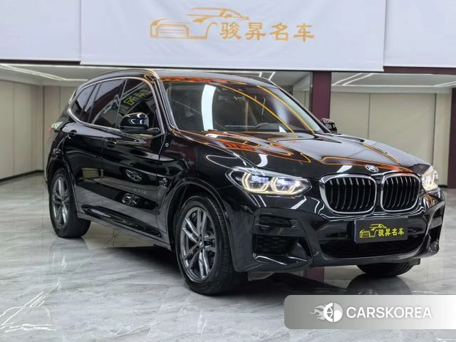 BMW X3 2021 Черный из Китая, фото 4