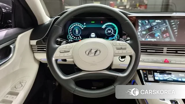 Hyundai The New Grandeur IG Hybrid 2021 Черный из Кореи, фото 4