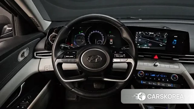 Hyundai Avante Hybrid (CN7) 2023 Серый из Кореи, фото 4