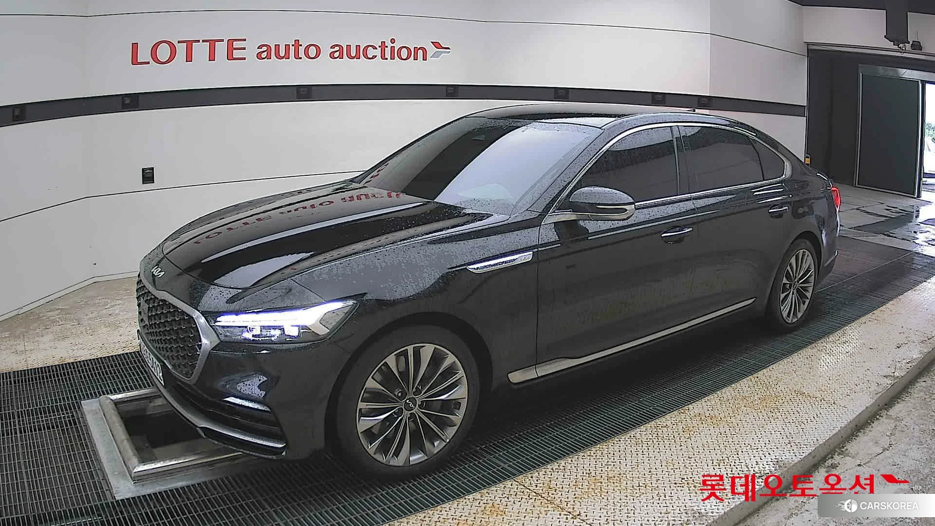 Kia K9 2022 Aurora Black Pearl из Кореи, фото 4