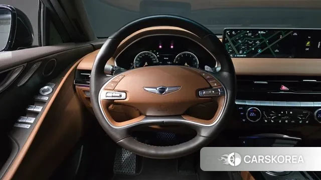 Genesis G80 (RG3) 2021 Черный из Кореи, фото 4