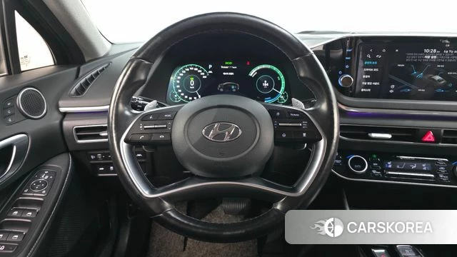 Hyundai Sonata Hybrid (DN8) 2020 Черный из Кореи, фото 4