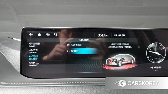 Genesis G80 (RG3) 2023 Черный из Кореи, фото 4