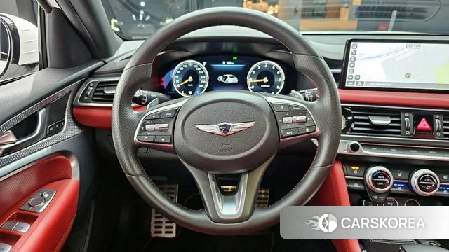 Genesis The New G70 2021 Белый из Кореи, фото 4