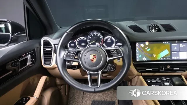 Porsche Cayenne (PO536) 2020 Черный из Кореи, фото 4