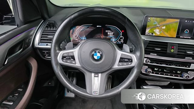 BMW X3 (G01) 2021 Черный из Кореи, фото 4