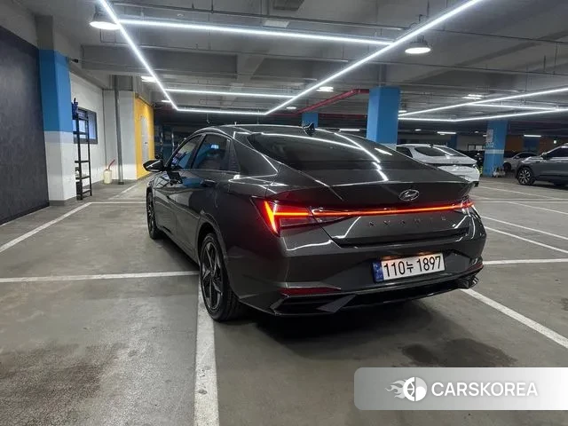 Hyundai Avante (CN7) 2021 Серый из Кореи, фото 4