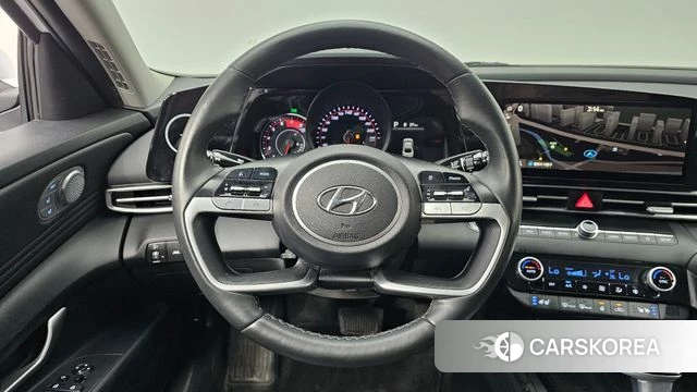 Hyundai Avante (CN7) 2022 Белый из Кореи, фото 4