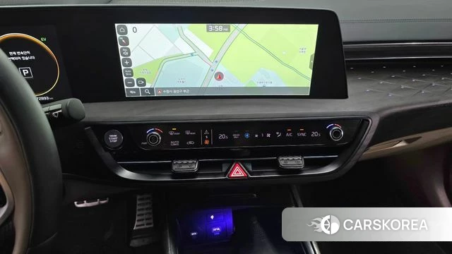 Kia K8 Hybrid 2022 Серый из Кореи, фото 4