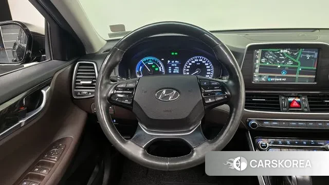 Hyundai Grandeur IG Hybrid 2019 Черный из Кореи, фото 4