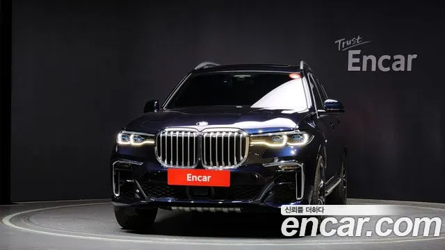 BMW X7 (G07) 2020 Черный из Кореи, фото 4