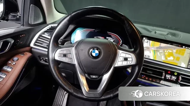 BMW X7 (G07) 2021 Черный из Кореи, фото 4