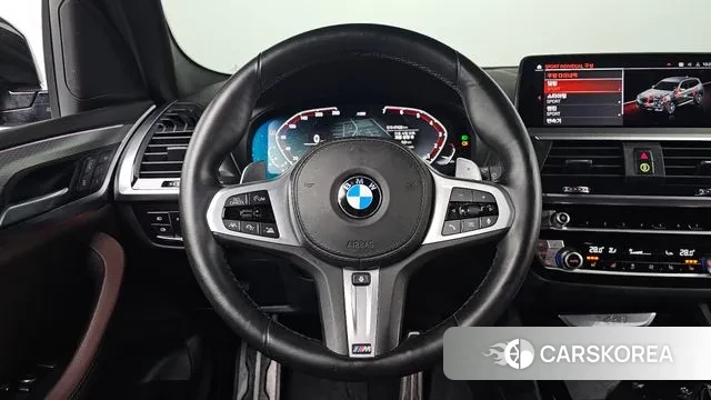 BMW X3 (G01) 2021 Черный из Кореи, фото 4