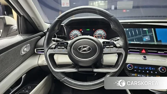 Hyundai Avante (CN7) 2022 Серебристо-серый из Кореи, фото 4