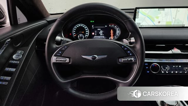 Genesis G80 (RG3) 2022 Черный из Кореи, фото 4
