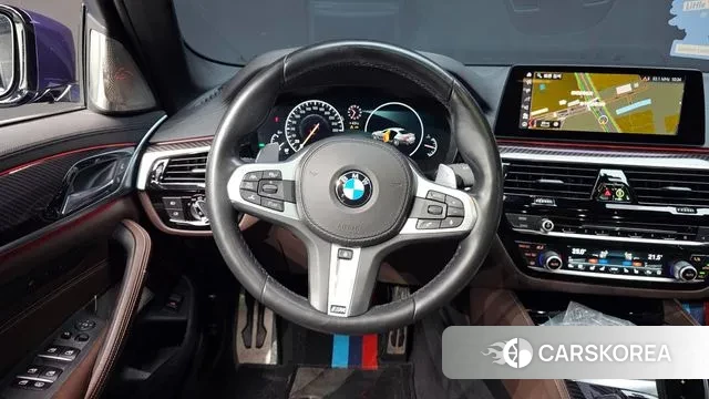 BMW 5 Series (G30) 2019 Синий из Кореи, фото 4