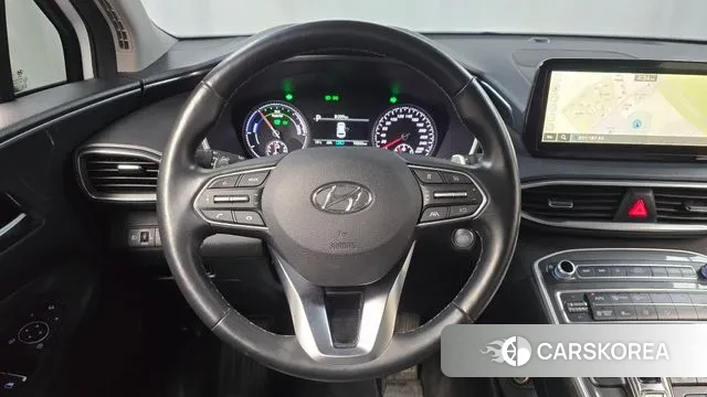 Hyundai The New Santa Fe 2021 Белый из Кореи, фото 4