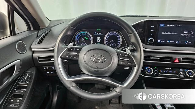 Hyundai Sonata Hybrid (DN8) 2021 Белый из Кореи, фото 4