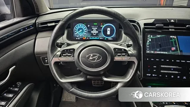 Hyundai Tucson Hybrid (NX4) 2021 Серый из Кореи, фото 4