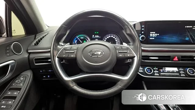 Hyundai Sonata Hybrid (DN8) 2023 Черный из Кореи, фото 4