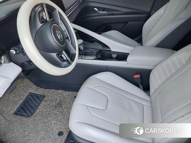 Hyundai Avante (CN7) 2021 Темно-зеленый из Кореи, фото 4