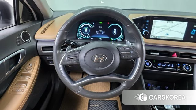 Hyundai Sonata Hybrid (DN8) 2020 Белый из Кореи, фото 4