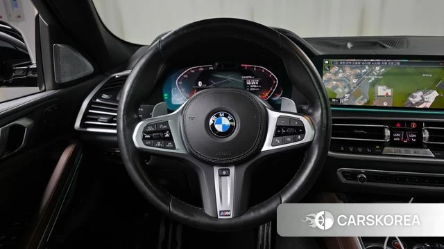 BMW X6 (G06) 2021 Черный из Кореи, фото 4