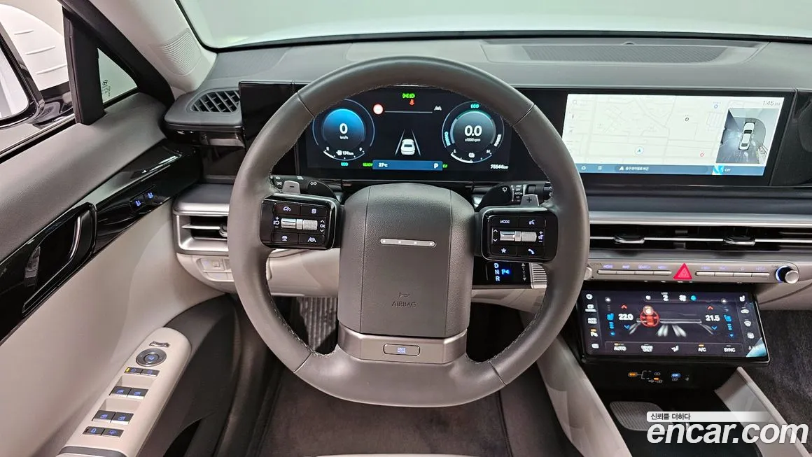 Hyundai Grandeur Hybrid (GN7) 2023 Белый из Кореи, фото 4